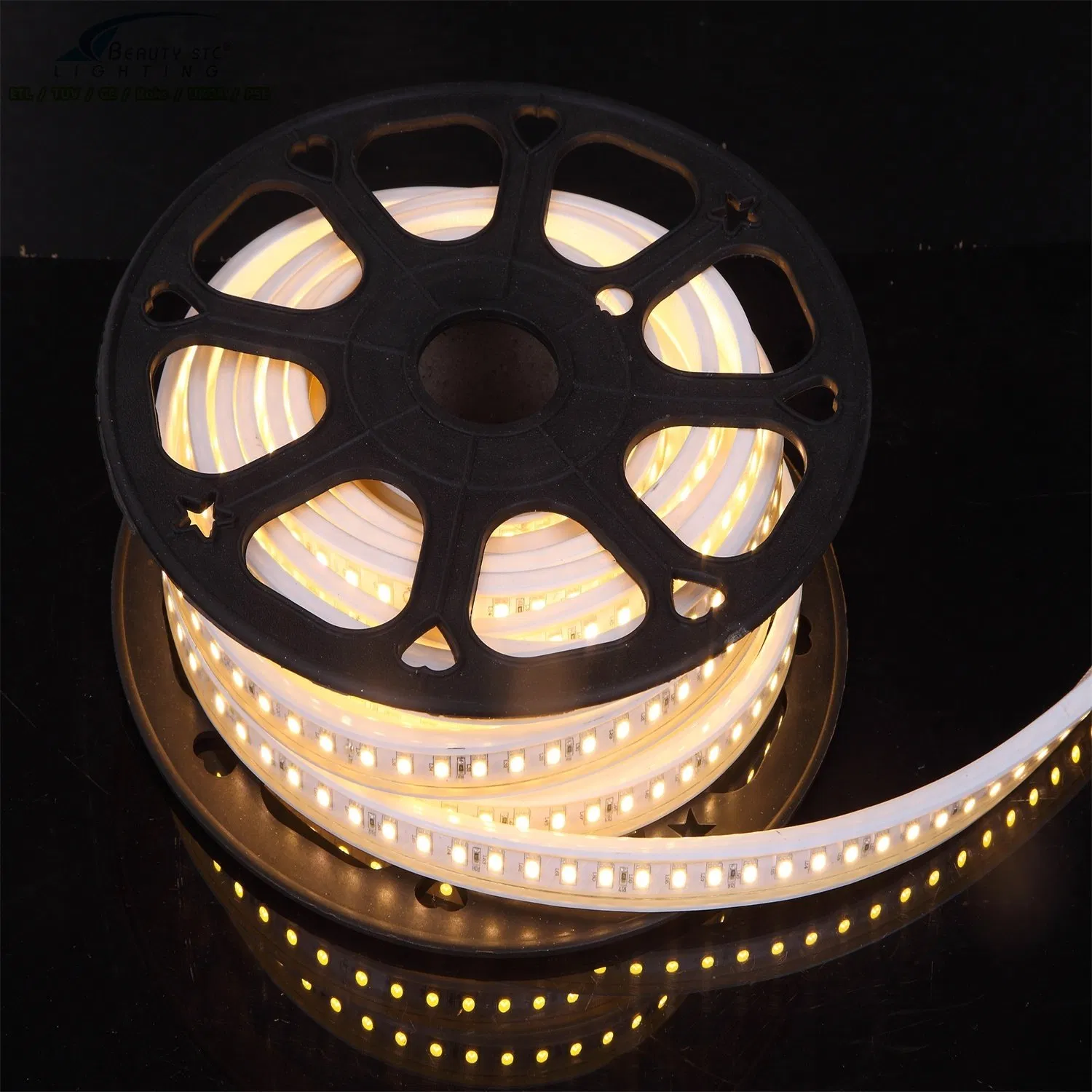 AC110V 220V SMD5050 LED Strip Light WiFi Waterproof RGB Ribbon Sign Flexible Tape LED Neon Sign Light