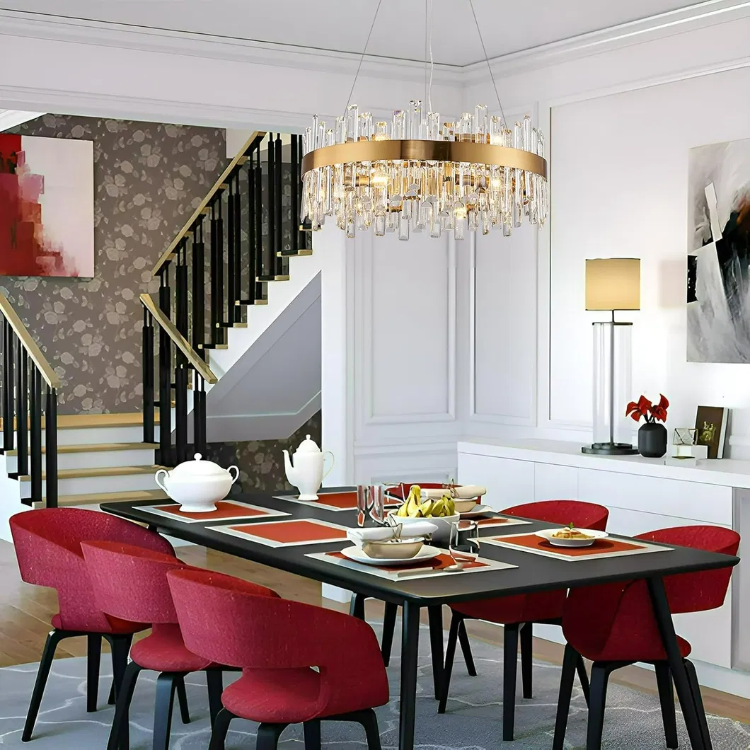 Gold Chandelier Detail