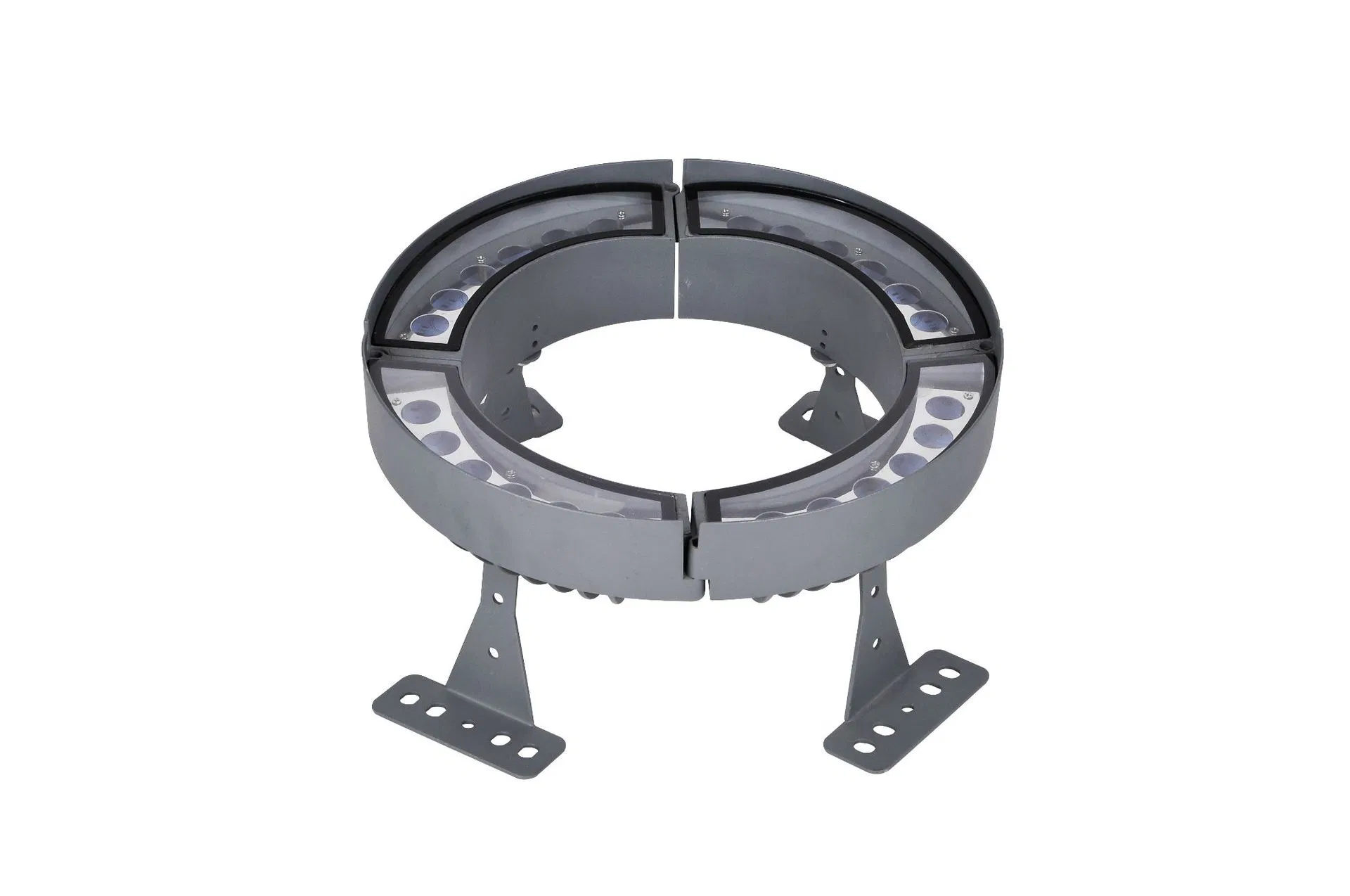 LED Palm Coconut Pillar Ring Hug Pillar Onground Tree Uplights