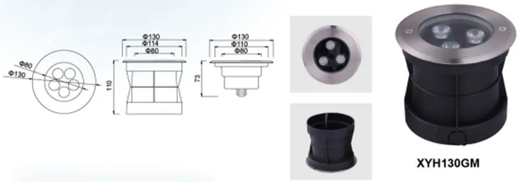 LED Underground Light Specs