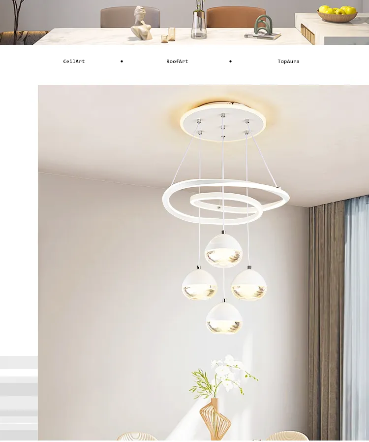 Modern Luxury Dining Room LED Chandelier