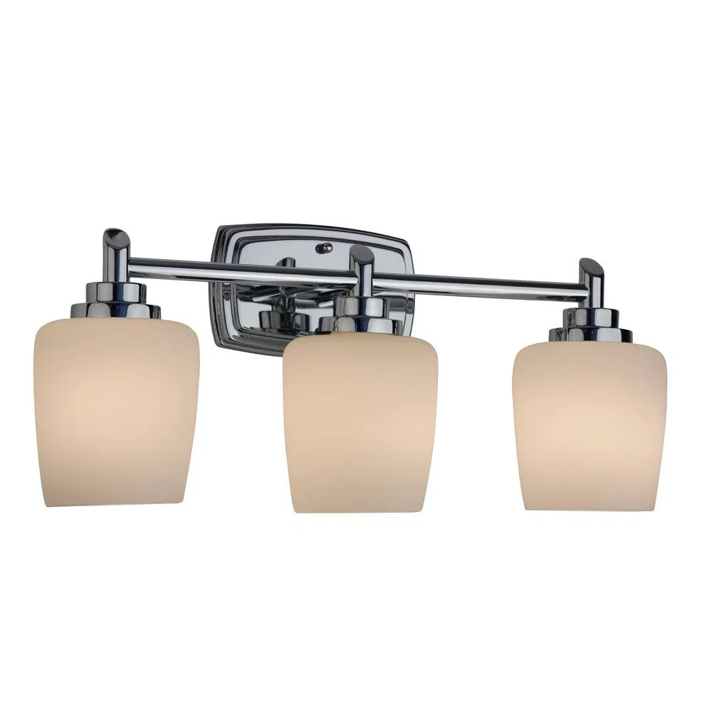 Europe Lights Frosted Lights Round Three Heads Bath Lights Modern Acrylic LED Vanity Bathroom Hotel Lighting Wall Mounted Mirror LED Bath Light Wall Lights