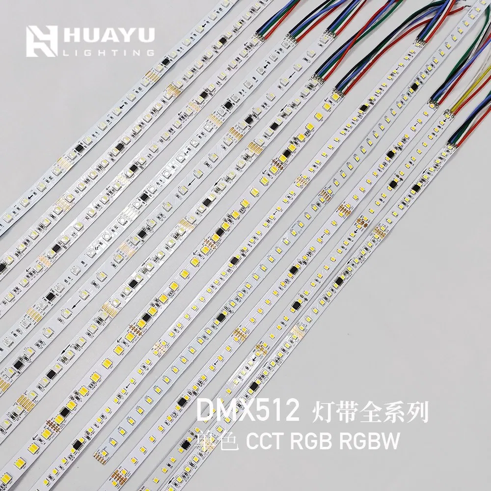 Huayu SMD2835 112LEDs 4IC DMX512 LED Flex Decoration Neon Strip Light