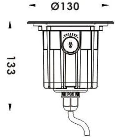 Waterproof IP67 Deck Light