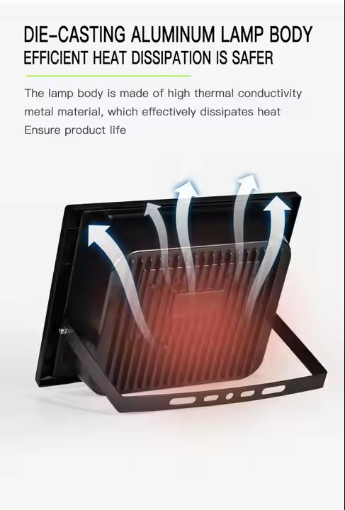 LED Solar Flood Lights 50W 100W 200W 300W 500W Outdoor Waterproof Reflectors Solar Powered Spotlights with Remote Control Garden