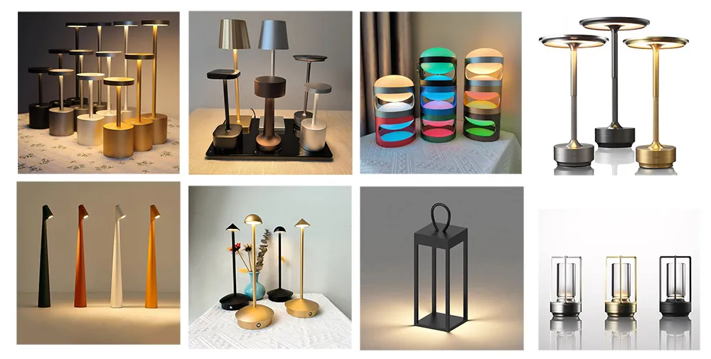Modern Cordless LED Table Lamp