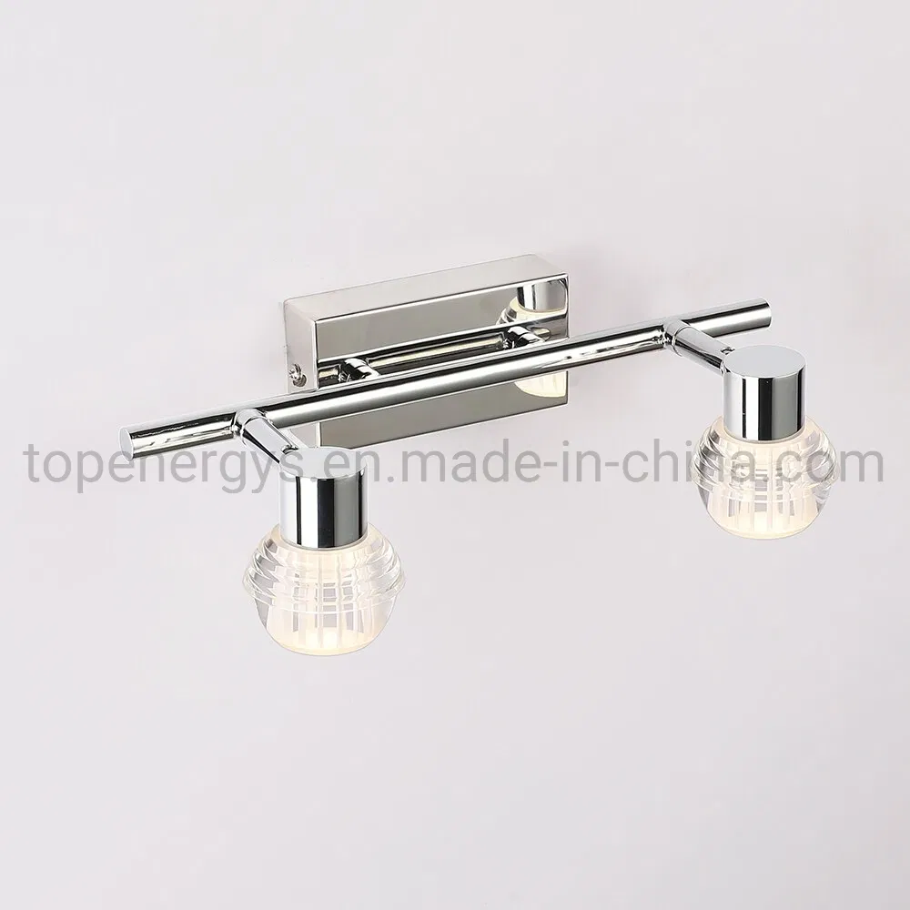 LED Vanity Light Bathroom Lamp Bedroom Makeup Mirror Lights Stainless Steel Acrylic Waterproof Wall Lighting 32cm 54cm