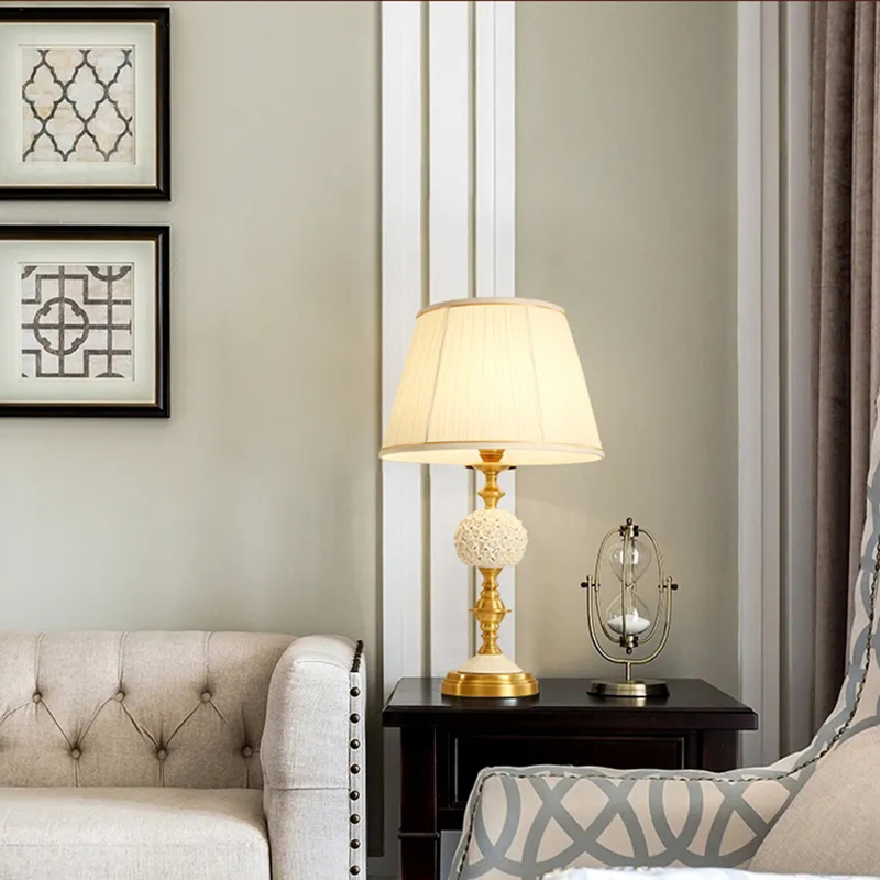 Style Metal Bedroom Nordic Modern Hotel Guest Room Decoration Light LED Table Lamp for Bedroom