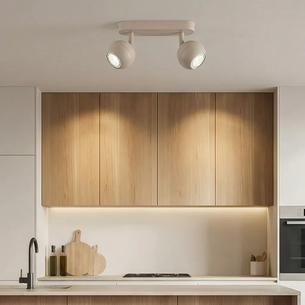 Modern Indoor GU10 LED Ceiling Light for Stylish Hotel and Kitchen Interiors