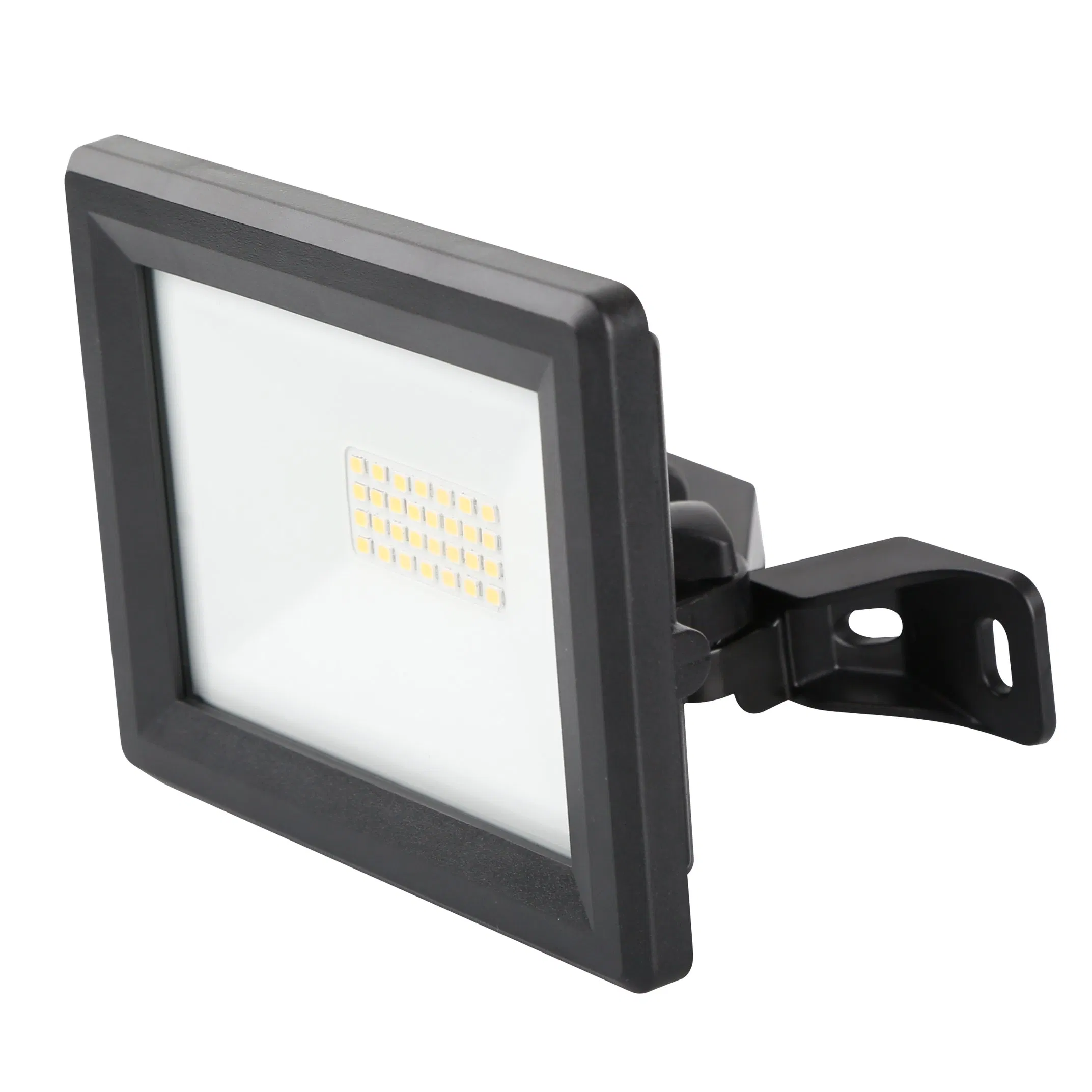 GS CE Standard Industrial IP65 20W 3D Black Bracket LED Wall Lamp Flood Light 3000K 4000K 6000K CCT High Quality Factory
