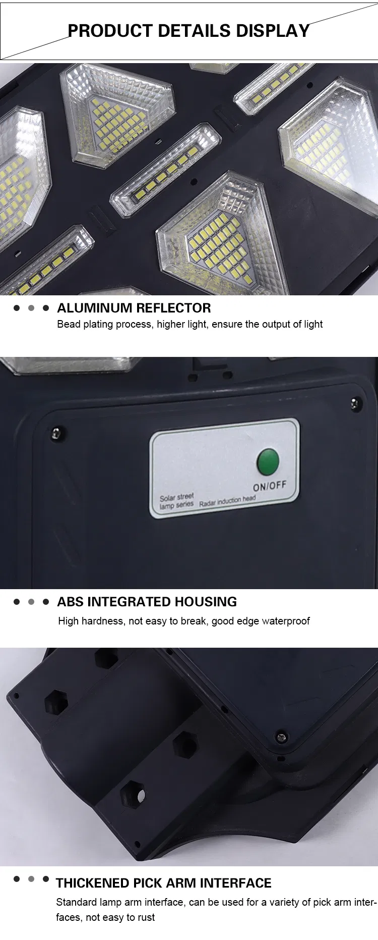 Solar LED Street Light Detail 5