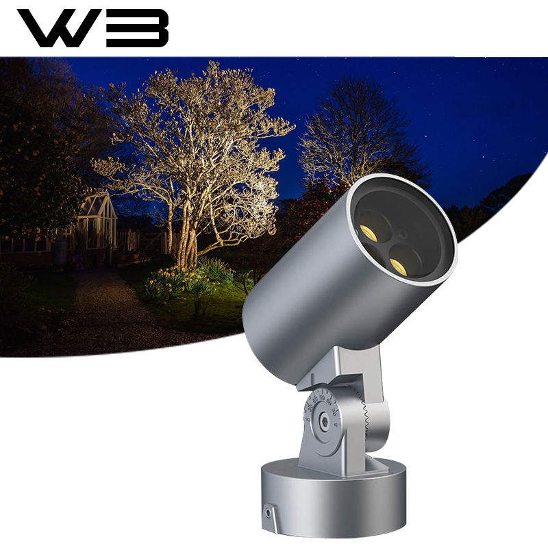 22W Outdoor Light IP66 LED Garden Tree Uplight CE RoHS
