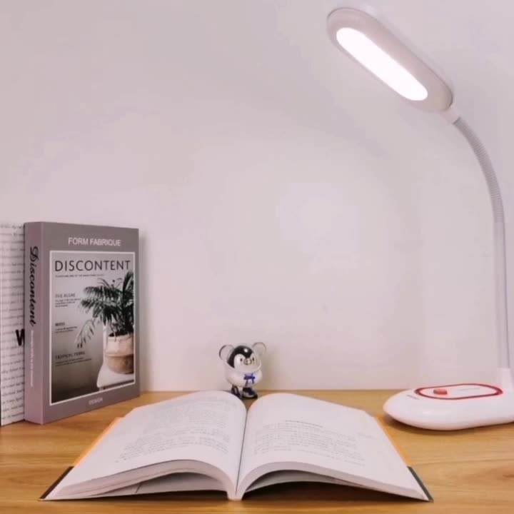 Folding Design on/off Switch USB LED Work Light Adjustable Bedroom Table Lamp