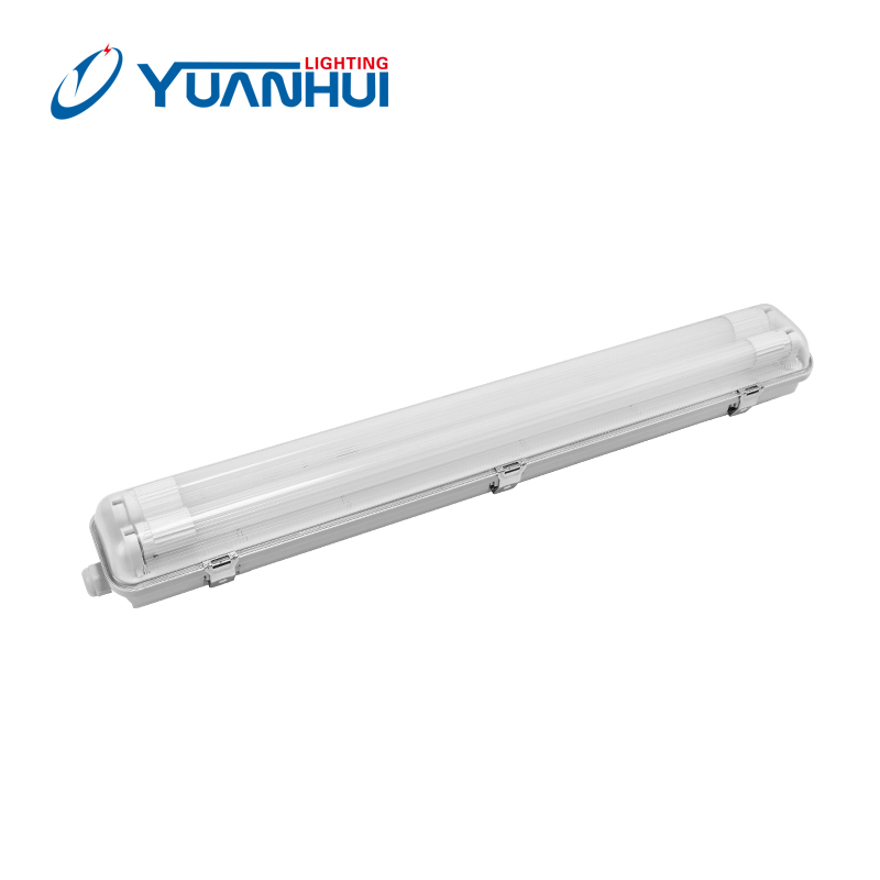 T8 LED Tube Light IP65 18W Waterproof Fixture Fluorescent Light