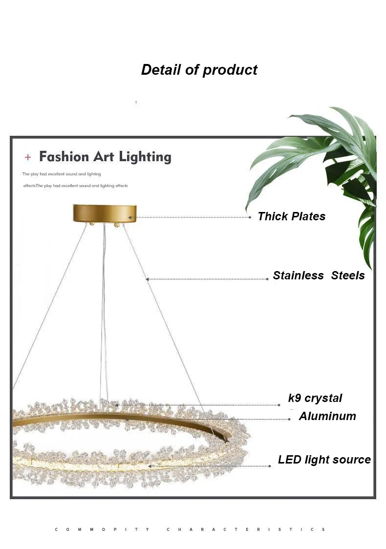 Modern Crystal Chandelier Lighting