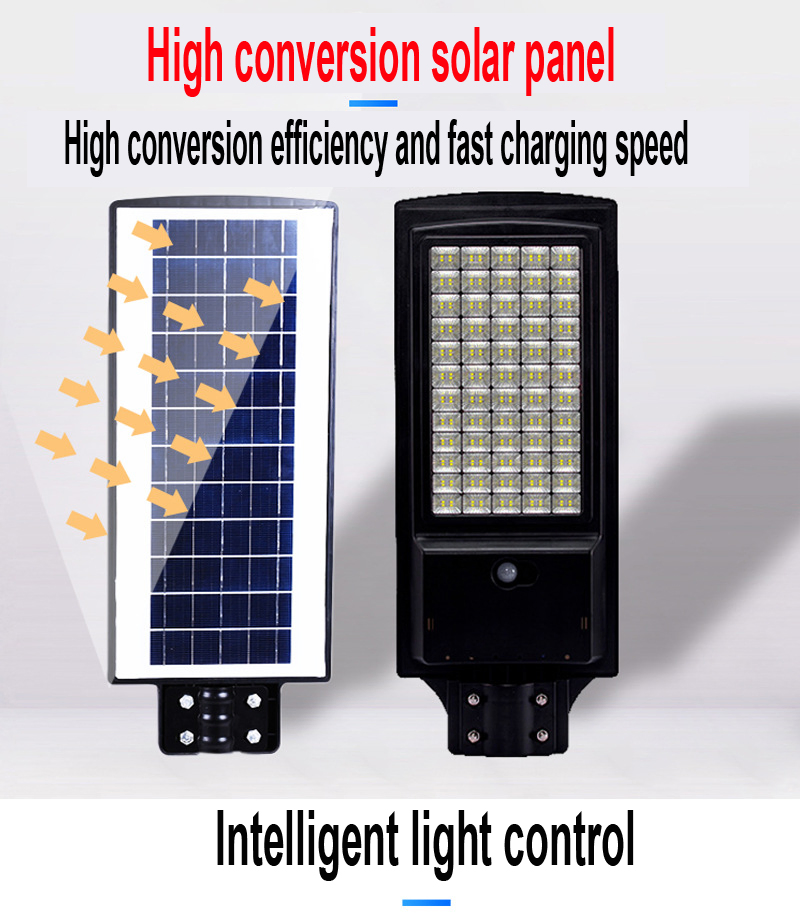 IP65 300W Plastic Shell Solar LED All in One Solar Street Lights Road Light Highway Light