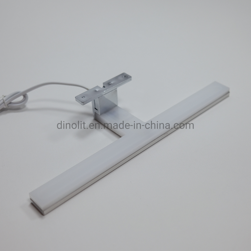 Professional Basic Chrome Plated 220V-240V Stainless Steel Acrylic 7W Waterproof Bathroom/Bath LED Mirror Light for Furniture/Mirror/Vanity/Cabinet with CE IP44