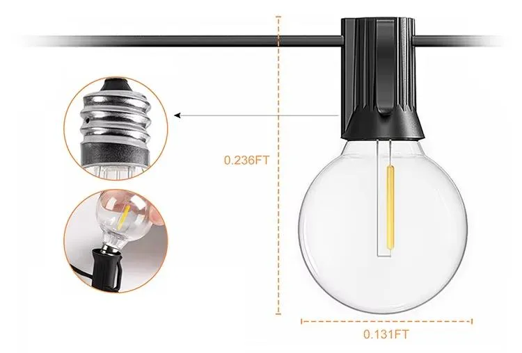 G40 Solar String Lights