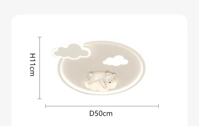 Cloud Ceiling Light View 4