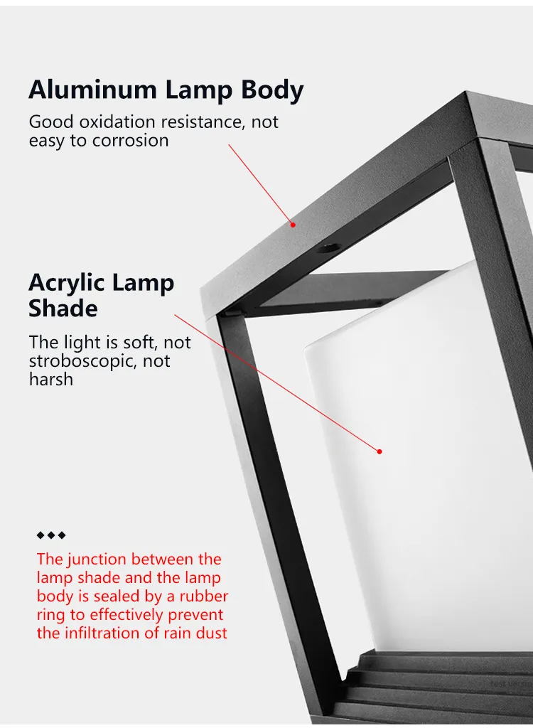 LED Garden Bollard Light 3