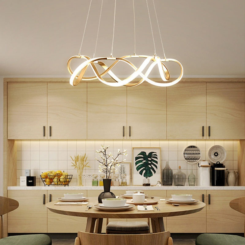 Modern LED Chandelier for Luxurious Bedroom and Living Room Decor