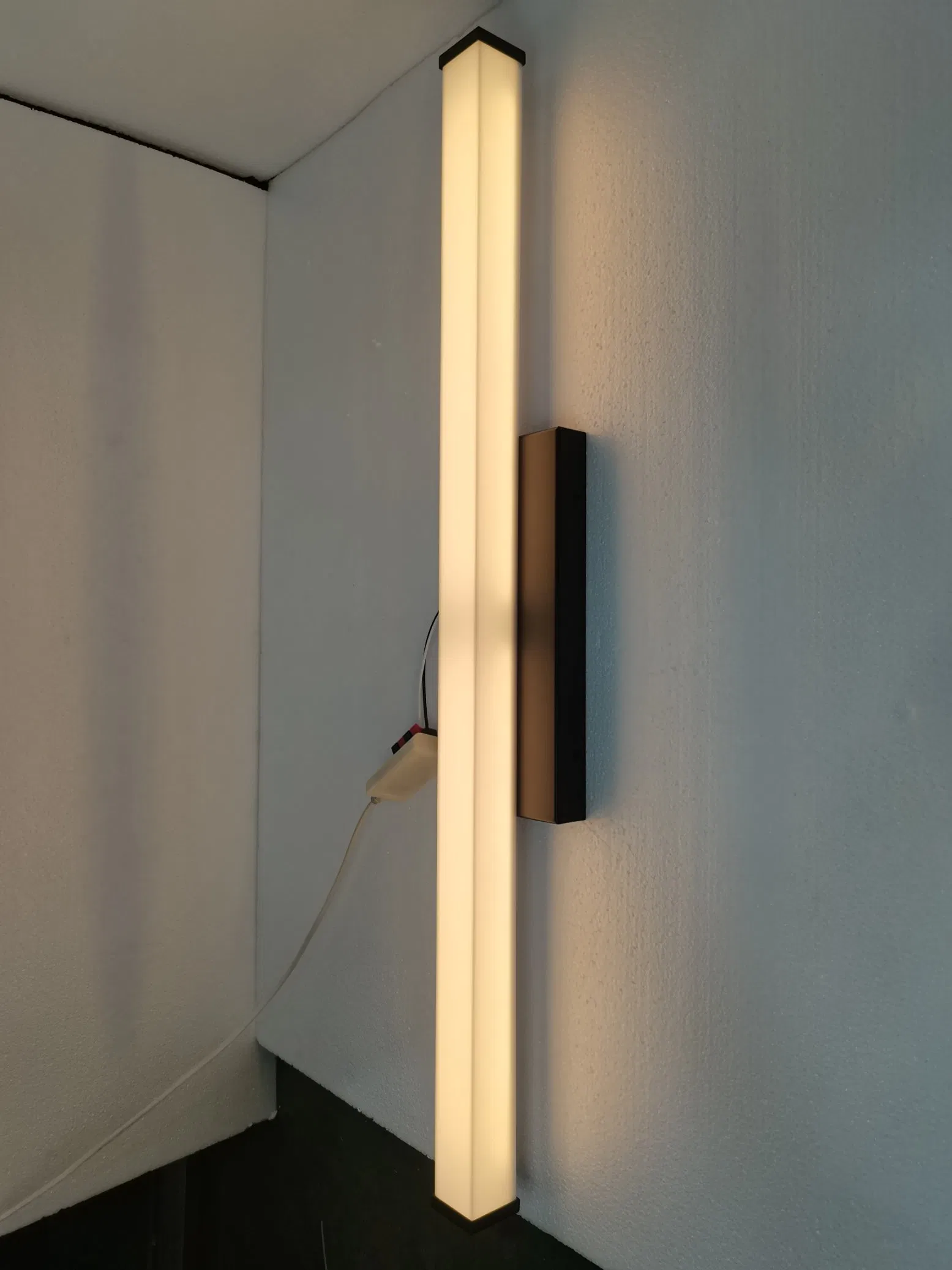 Hampton Inn Kinetic Scenic by Hilton Bathroom Over Mirror Vanity Light Fixture Integrated LED