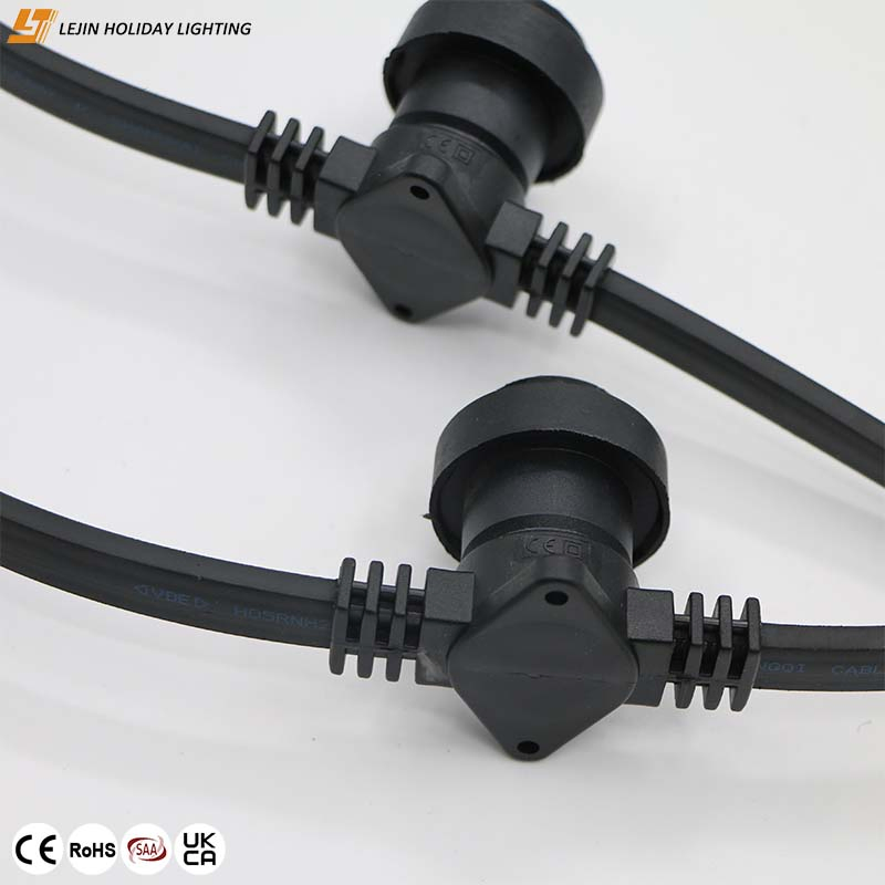 Factory Direct Sale High Quality CE Professional Engineering Grade Outdoor Festival Decorations LED Festoon String Light