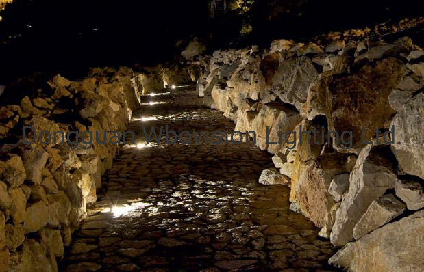 6W Asymmetric LED in Ground Light Floor Recessed up Light CE RoHS