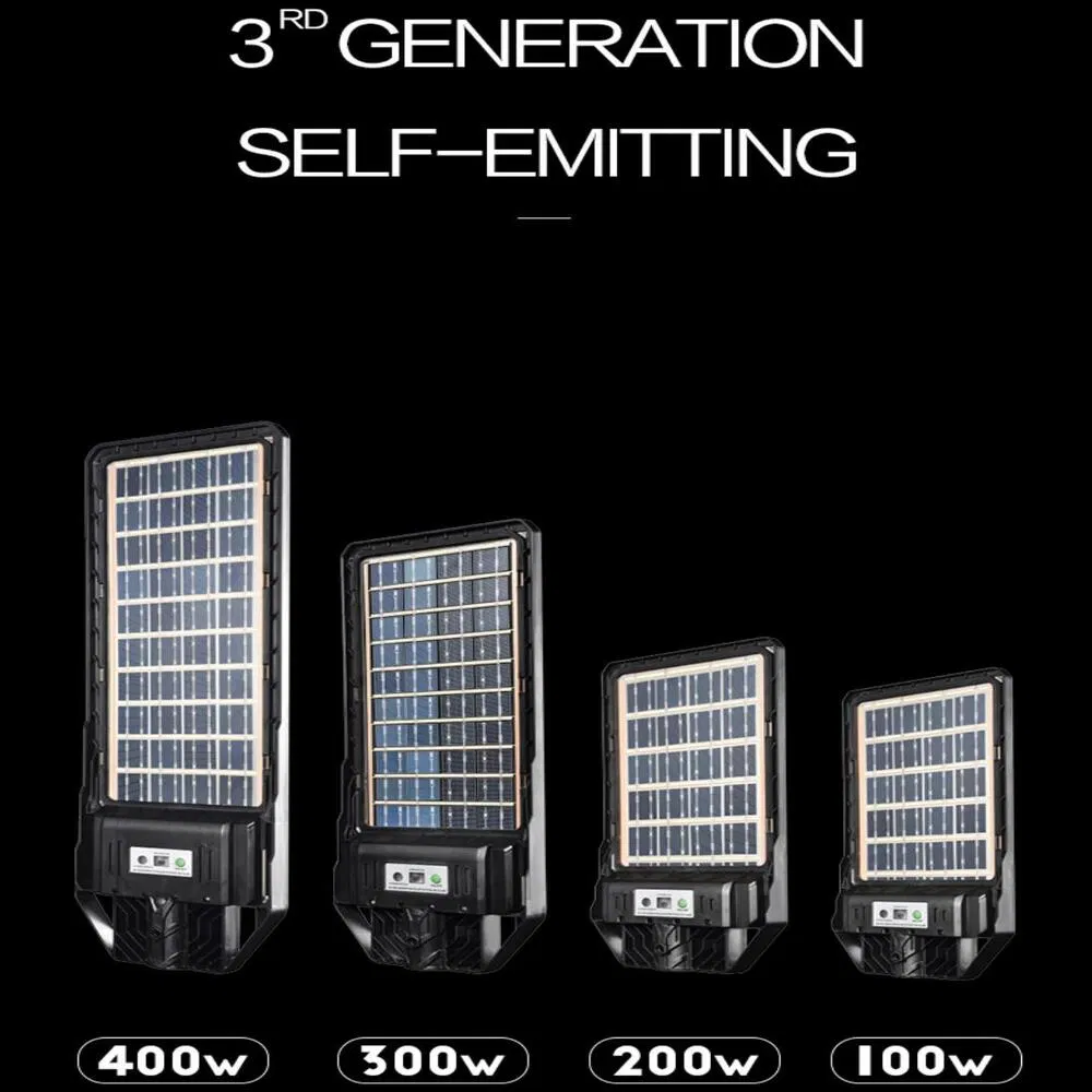 Factory Quality Outdoor All in One Solar Street Light Top Post High Powered 500W IP65 LED Street Solar Lamp