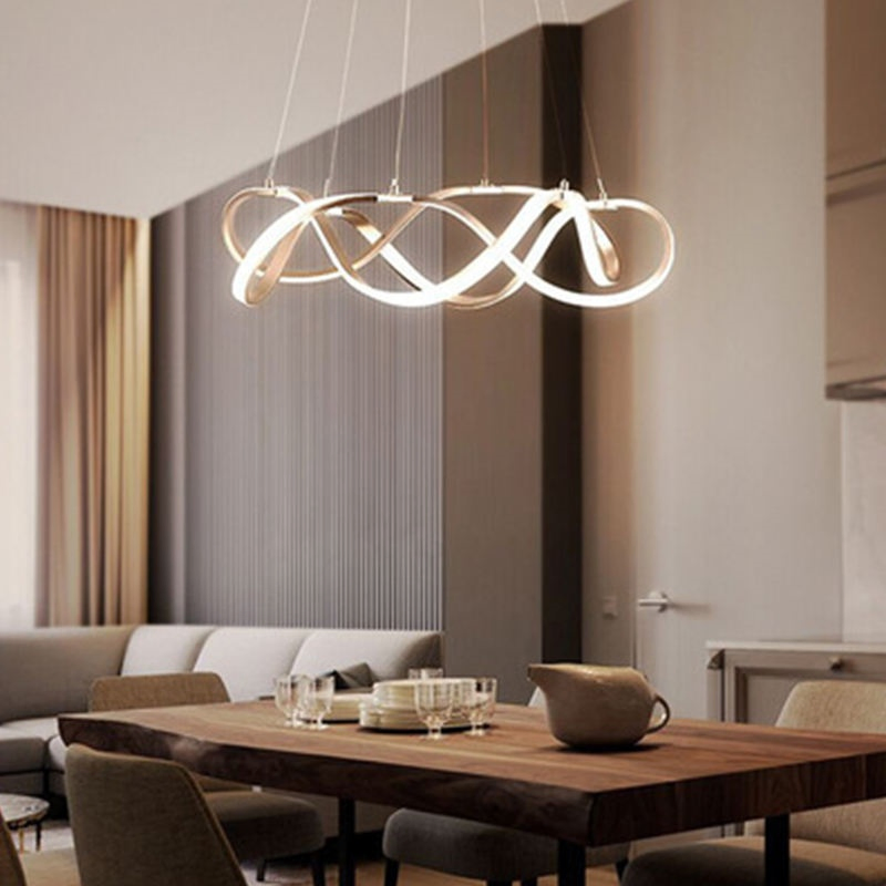 Modern LED Chandelier for Luxurious Bedroom and Living Room Decor