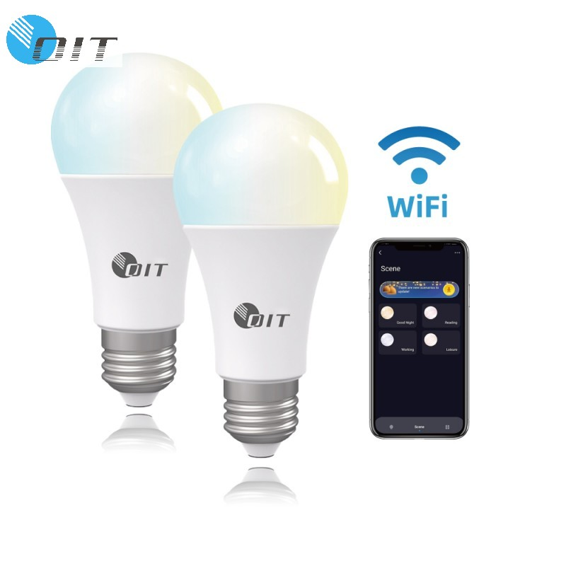 Versatile Smart WiFi LED Bulb with Scheduling and Remote Features