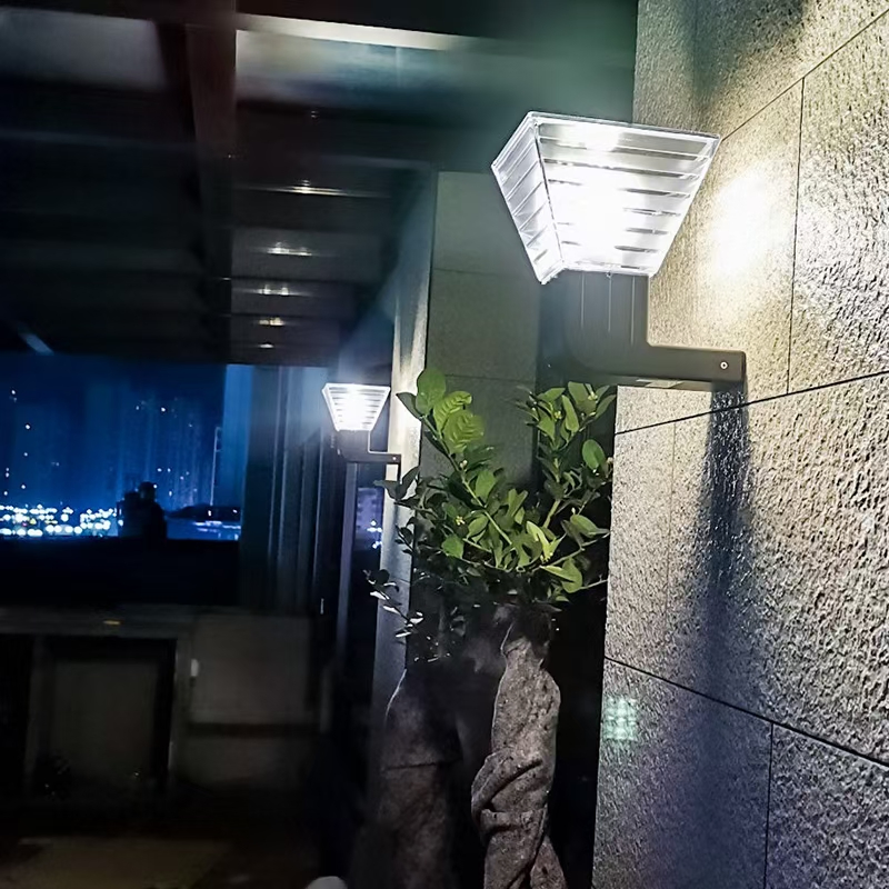 2024 IP65 Waterproof 5W Outdoor Garden Landscape Lighting Solar Wall Mounted Lights