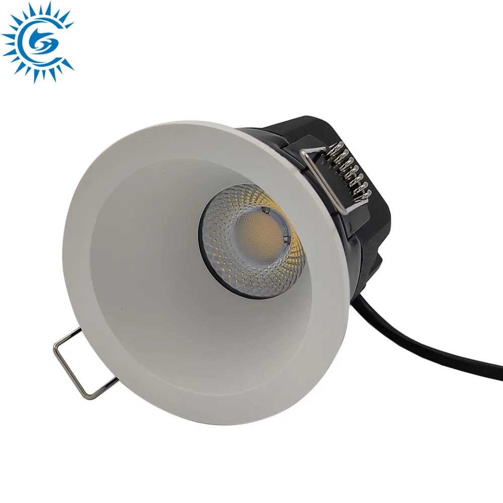 Fire Rared 5W 6W 7W 8W 10W 3CCT IP65 Dimmable COB LED Ceiling Downlight
