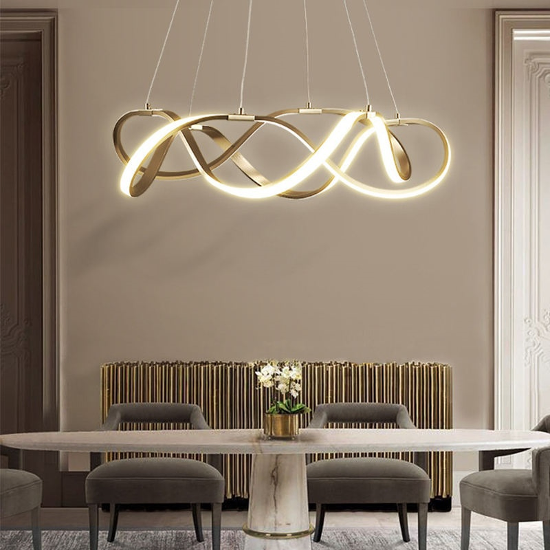 Modern LED Chandelier for Luxurious Bedroom and Living Room Decor