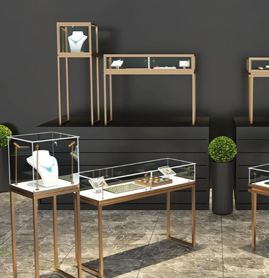 Jewelry Display Cabinet LED Pole Light 3W 12V 24V LED Pole Spotlight