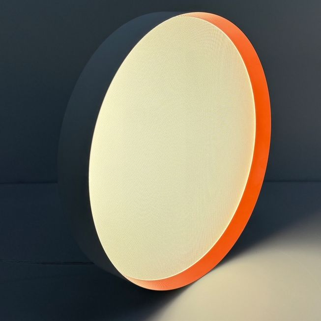 High Quality Aluminum Profile Ceiling LED Circle Light with Flick Free