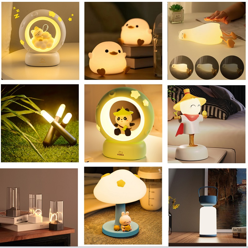 Modern Decorative Restaurant Table Lamp Rechargeable Battery LED Cordless Lamps