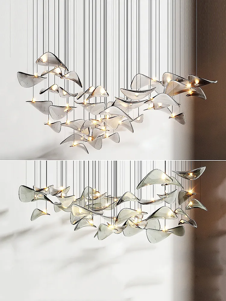 Butterfly Chandelier Detail 2