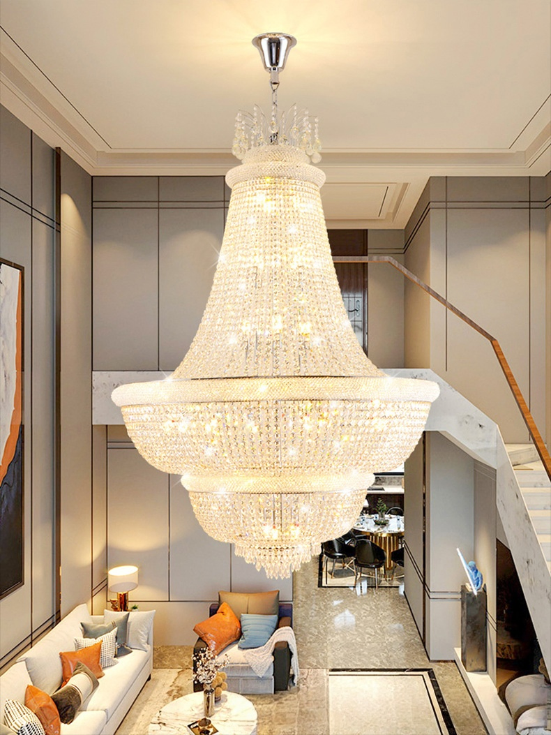 Indoor Crystal Chandelier Home Modern Fixtures Ceiling Lighting Manufacturer LED Pendant Light
