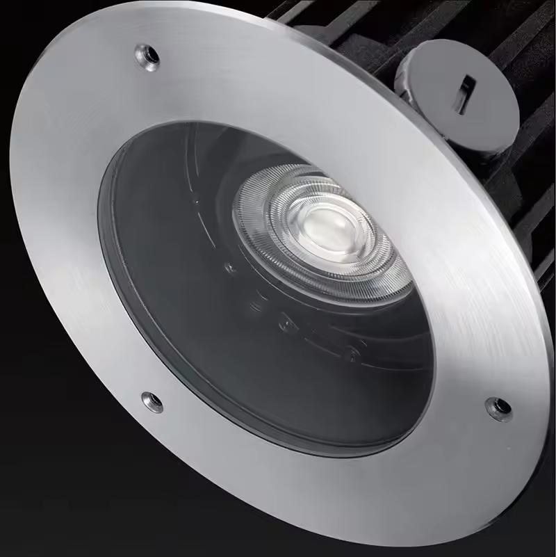 Outdoor Inground Uplight 12V 24V Waterproof IP67 Deck Light Recessed Step Buried Light Ground Lamp LED Underground Light