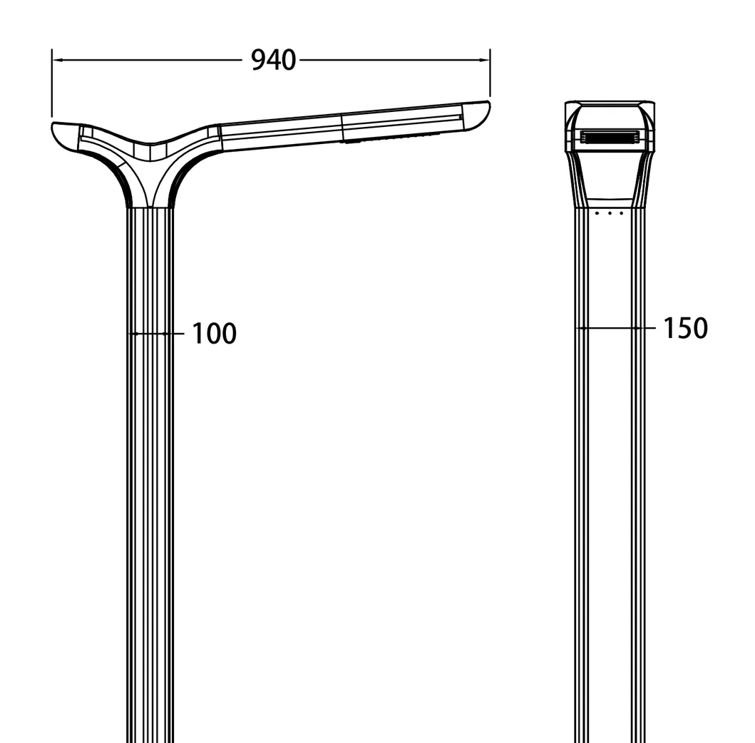 LED Post Light Detail
