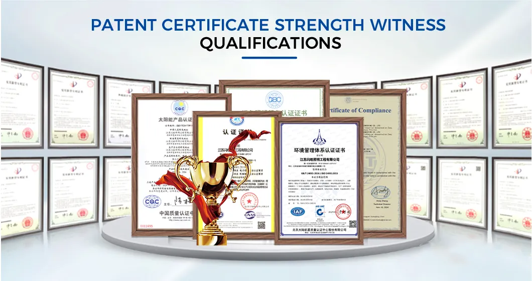 Quality Certifications