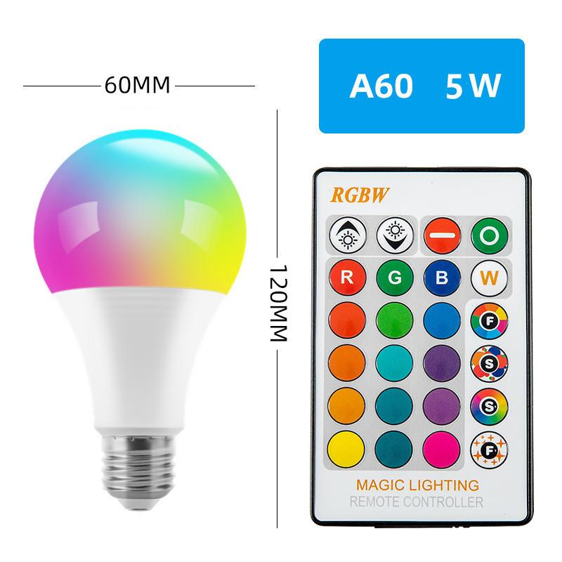 Smart LED Bulb Light with WiFi and Bluetooth Control