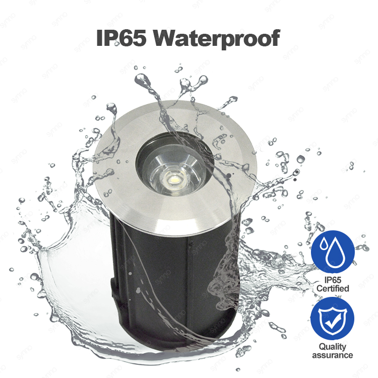 Waterproof IP65 Garden Ground Recessed Uplight Inground Spotlight LED Underground Light