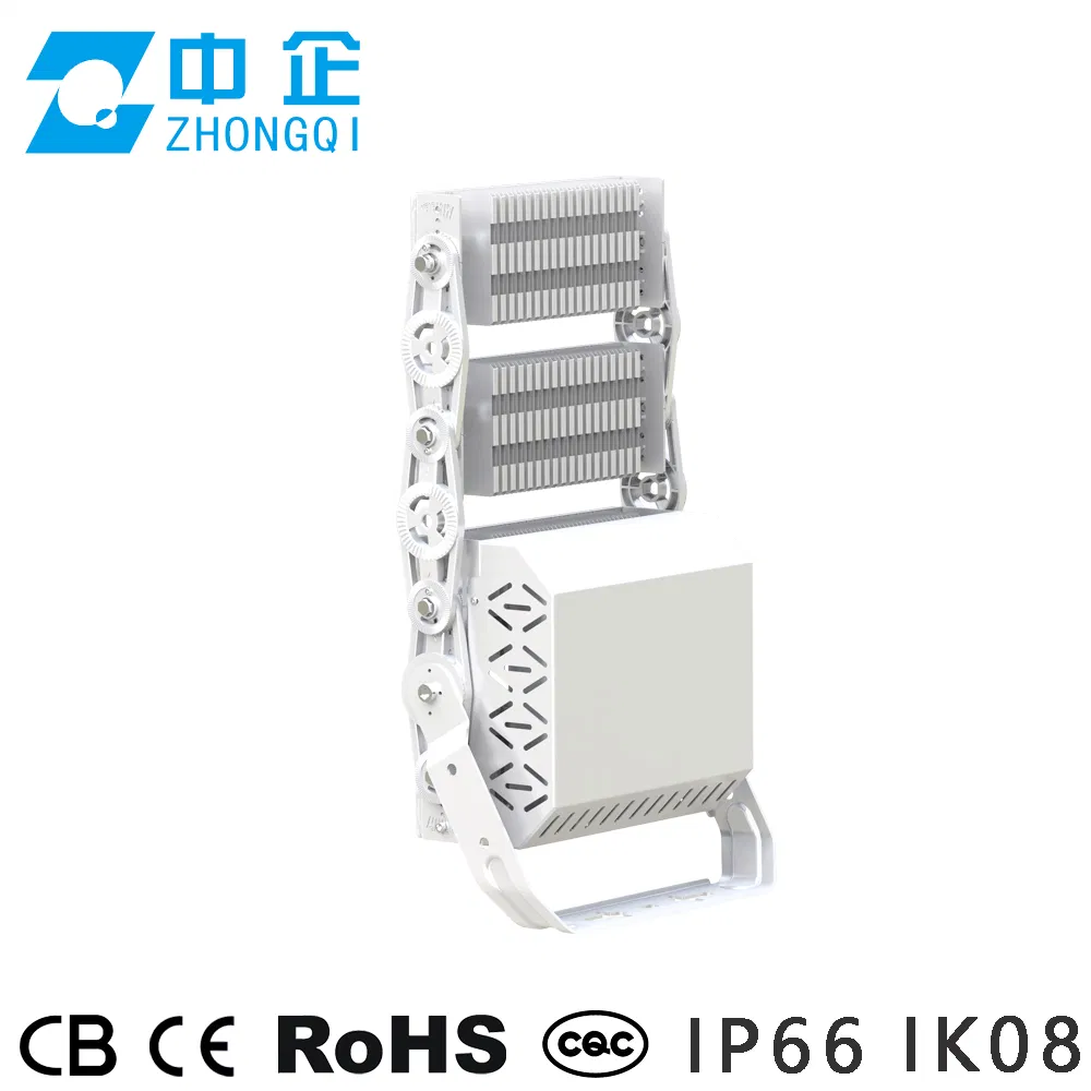 Hot Sale LED Outdoor Light OEM LED Flood Light with Smart LED Driver Motion Sensor Die-Casting Aluminum CE RoHS IoT Crane Lighting Mounting Adjustable