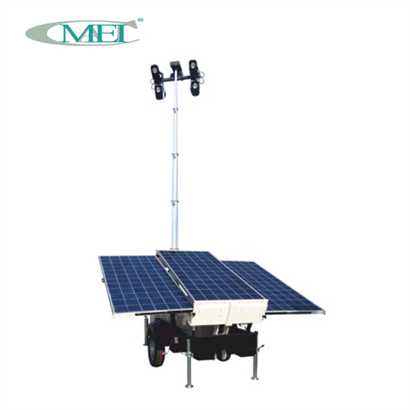 ODM Manufacturer Mobile Flood LED Tower Light Solar