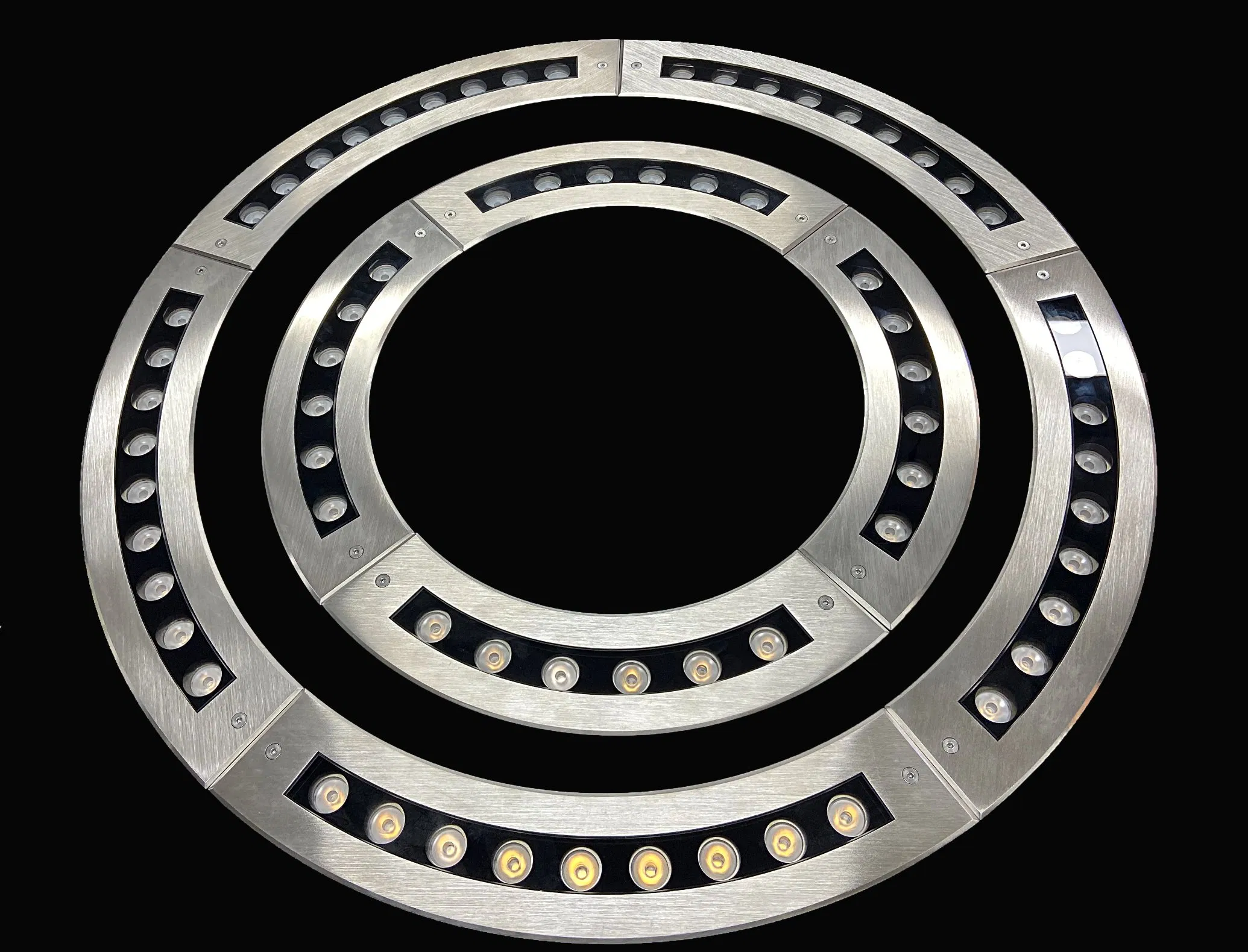 IP67 Circle Stainless Steel Underground LED Tree Uplight 12W