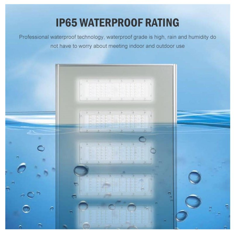 Super Bright for Project All in One Solar Street Light 200W 300W 500W Waterproof IP65 Outdoor LED Lighting for Highway Country Road