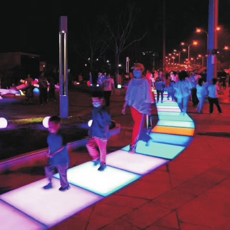 Outdoor Dance Floor IP67 Landscape Brick Light 24V Ground Recessed Luxury LED Floor Light