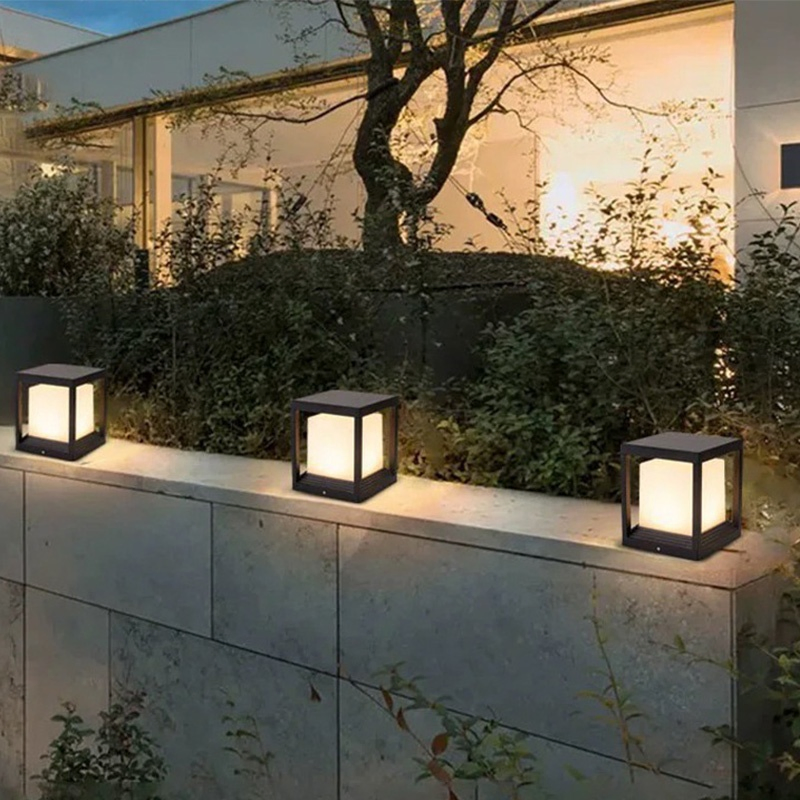 Outdoor Waterproof IP65 LED Garden Bollard Light for Landscape Yard Pathway Garden Lawn Light